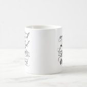 Elk goed en perfect meisje komt uit New York Koffiemok (Center)