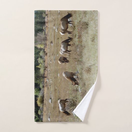 Elk handdoekstel bad handdoek (Handdoek)