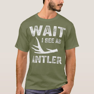 Elk hert schuurt antler t-shirt