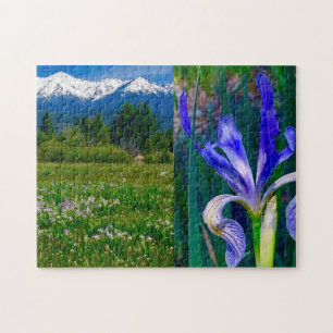 Elk Horn Iris Field Puzzle Legpuzzel