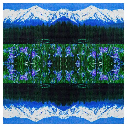 Elk Horn Iris Stof (Swatch)