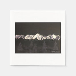 Elk Horn Mountains Napkin Servet