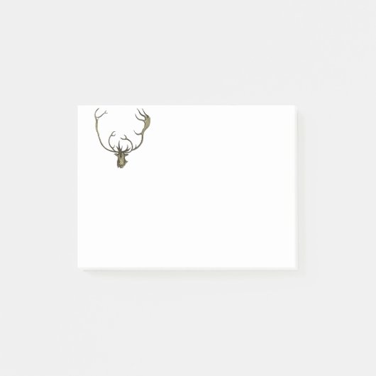 Elk Illustratie Post-it® Notes (Voorkant)
