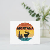 Elk in Montana Briefkaart (Staand voorkant)