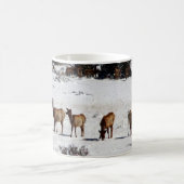 Elk in sneeuwkoffie mok (Center)