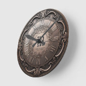 Elk jaar Bronze Kijk Ronde Klok (Hoek)