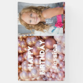 Elk jaar een fijne verjaardag spandoek (Verticaal)