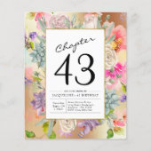 Elk jaar wordt de goudbloem uitgenodigd flyer (Voorkant)