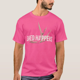 Elk-jager Shed Happens Grappige hertenjacht T-shirt