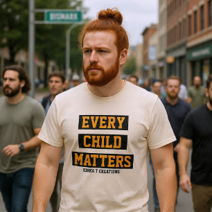 Elk kind is belangrijk voor blokken t-shirt