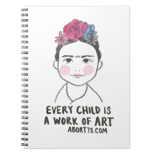 Elk kind is een werk van Art / Abort73.com Notitieboek