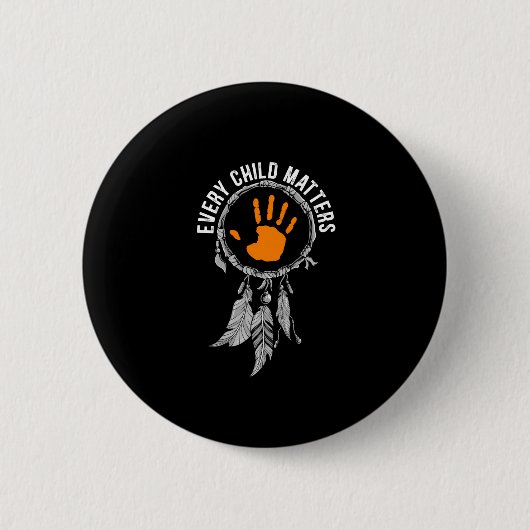 Elk kind maakt Oranje dag uit Ronde Button 5,7 Cm (Voorkant)