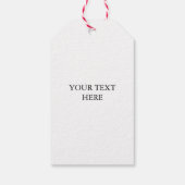 Elk kleurenhart, vrolijk kerstfeest, minimalistisc cadeaulabel (Achterkant)