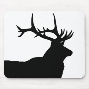 Elk Kop Silhouet Muismat