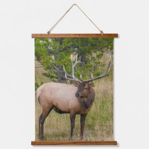 Elk Lake Village Yellowstone National Park Wyoming Hangend Wandkleed