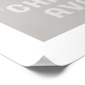 Elk leven moet negen katten hebben poster (Hoek)