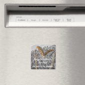 Elk liefdesverhaal is een mooie Quote Magnet Magneet (Insitu (Vaatwasser))