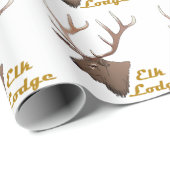 Elk Lodge Cadeaupapier (Rol Hoek)