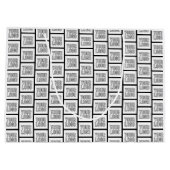 Elk logo of afbeelding herhalend patroon groot cadeauzakje (Achterkant)