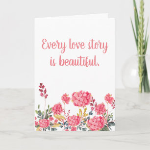 Elk Love Story is Mooi Feestdagen Kaart