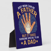 Elk man kan een Vader zijn Fotoplaat (Zijkant)