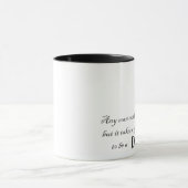 Elk man kan vader zijn, maar ...speciale DAD-mok Mok (Midden)