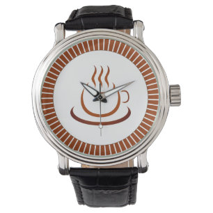 Elk moment is koffie-tijd horloge