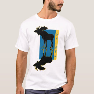 elk Moose Elch sweden T-shirt