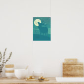 Elk Nature Bible Verse Christian Imprimer Poster (Cuisine)