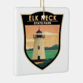 Elk Neck State Park Maryland Keramisch Ornament (Rechts)