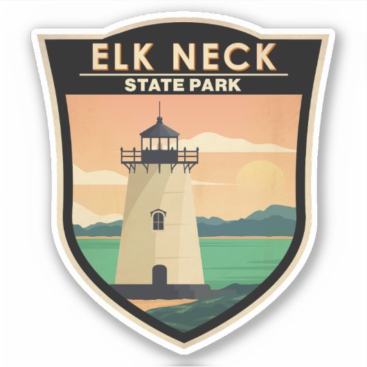 Elk Neck State Park Maryland  Sticker (Voorkant)