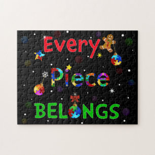Elk Onderdeel Hoort bij Kerstmis Legpuzzel