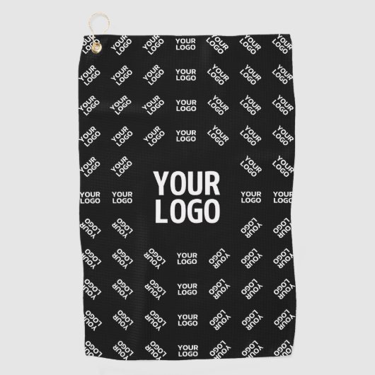 Elk ontwerp of Logo van een geüploade Afbeelding | Golfhanddoek (Voorkant)