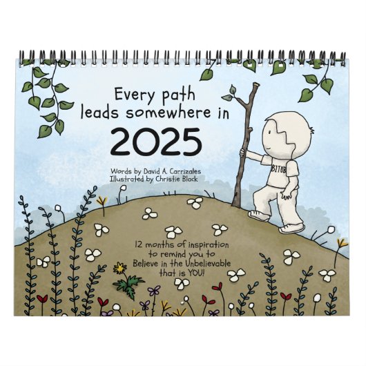 Elk pad leidt ergens in 2025 kalender (Hoes)