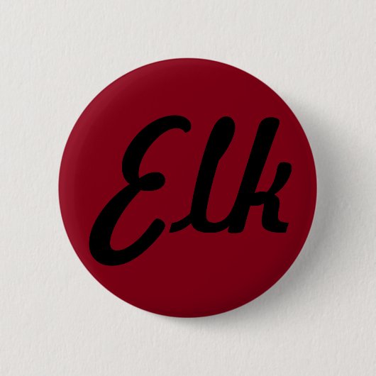 Elk Ronde Button 5,7 Cm (Voorkant)