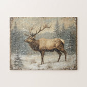 Elk Schilderachtig Rustic Legpuzzel (Horizontaal)