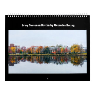 Elk seizoen in Boston Kalender