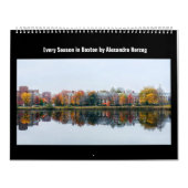 Elk seizoen in Boston Kalender (Hoes)