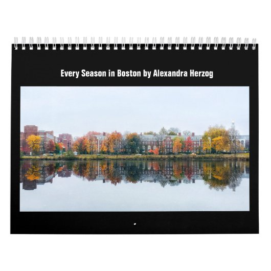 Elk seizoen in Boston Kalender (Hoes)