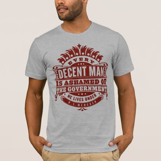 Elk Shirt Decent Man (Voorkant)