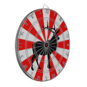 Elk Silhouet Dartbord (Voorkant Links)