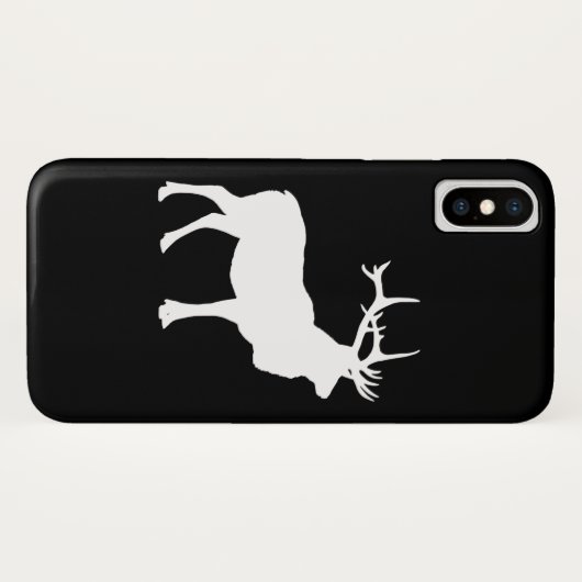 Elk Silhouette Case-Mate iPhone Case (Achterkant (horizontaal))