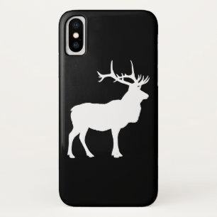 Elk Silhouette iPhone X Hoesje