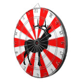 Elk Silhouette Dartbord (Voorkant Rechts)