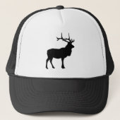 Elk Silhouette Trucker Pet (Voorkant)