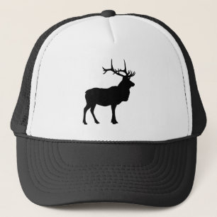Elk Silhouette Trucker Pet