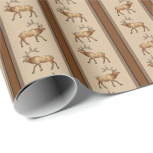 Elk Streep Cadeaupapier