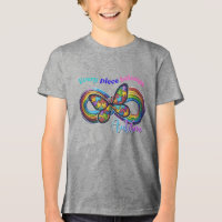 Elk stuk schijnt - Autism Butterfly T-shirt