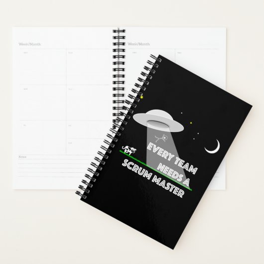 Elk team heeft een scrum master nodig planner (Display)