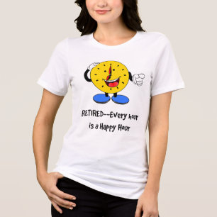 Elk uur is een gelukkig uur, Tri-Blend shirt